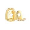 Minimalist Diamond Water Drop Hip Hop Grillz for Halloween Cosplay, Unisex Teeth Jewelry