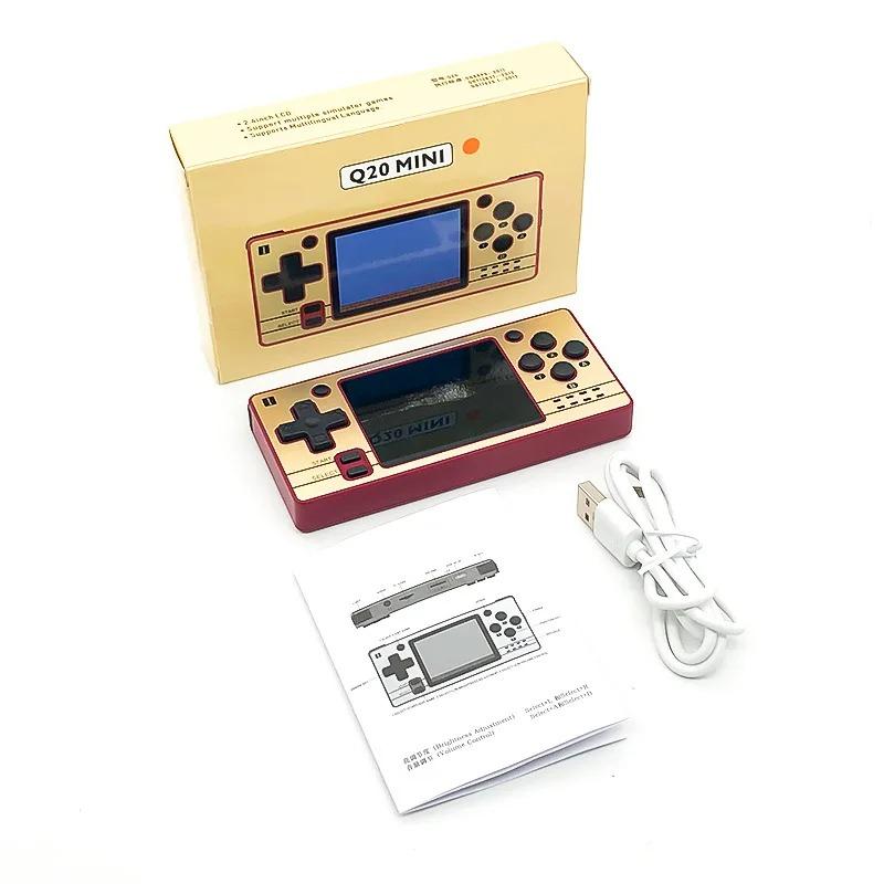 Q20 Mini Open Source Mini Handheld PS Nostalgic FC Retro SFC Handheld GBA Game Console 16G