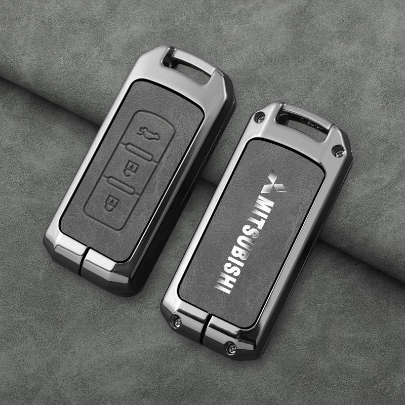 Cyakpr1 2/3 Buttons Zinc Alloy Car Key Shell Modified Flip Folding Key Case Key Bag For MITSUBISHI Lancer EX Competition Outlander ASX