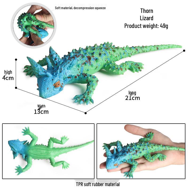 Children's Prank Toy: Soft Rubber Snake & Lizard Models - Cobra, Viper, Rattlesnake, Golden Python