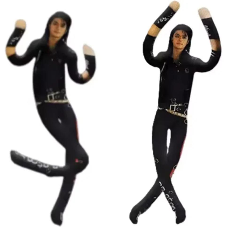 Heißes Neues Anime Michael Jackson Cosplay Requisitenpuppen Zimmer Idol MJ Dekoration Abstrakte Gelenkbeweglichkeit Requisiten Sammle Fan-Geschenk