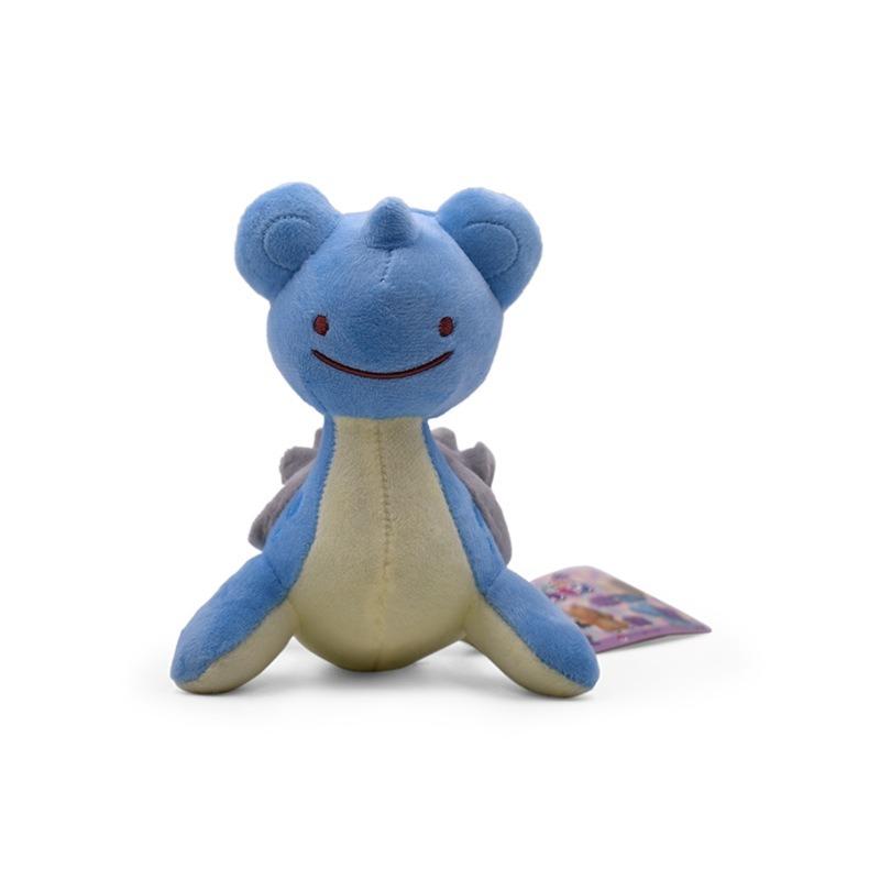 Pokemon Small Eyes Versatile Monsters Dragon Riding Plush Toys Cartoon Anime Geng Gui Dolls Ornaments Christmas Gifts for Friend