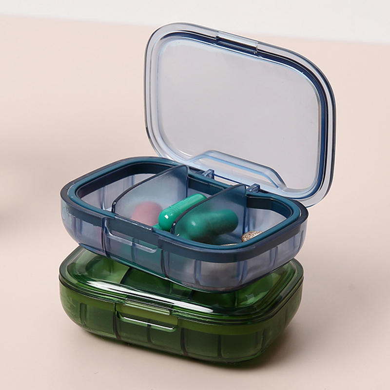 Travel Mini Medicine Pills Box Drug Storage Box Pills Dispenser Portable Pill Organizer Tablet Pillbox Case Container Pastillero