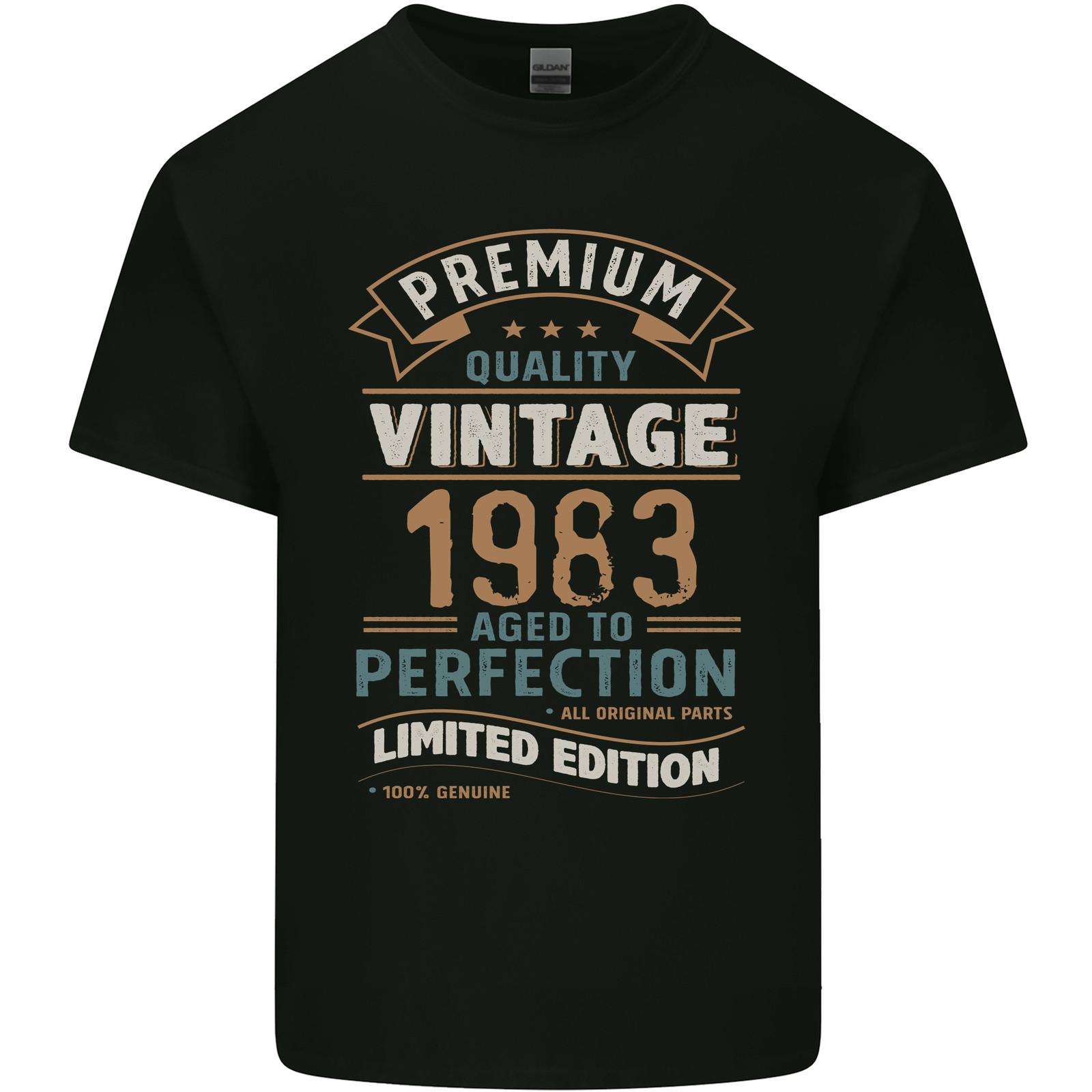 Premium Vintage 42nd Birthday 1983 Mens Light Cotton T-Shirt Mens Womens Tees Top S