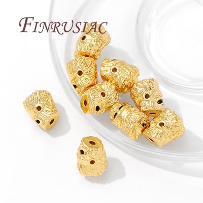 10mm Spacer Beads 18K Gold Plated Bracelets&Necklace Beads Accessories,Separator For Beads,DIY Jewelry Making Supplies