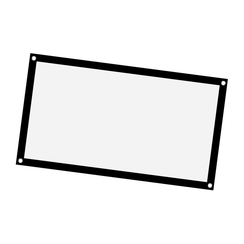 Weiche Tragbare Projektorleinwand Weiße Projektionsleinwand Waschbare Projektorleinwand Heimkino