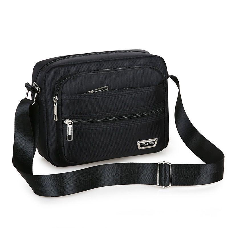 Waterproof Multi-Layer Korean Style Men's Crossbody Money Bag