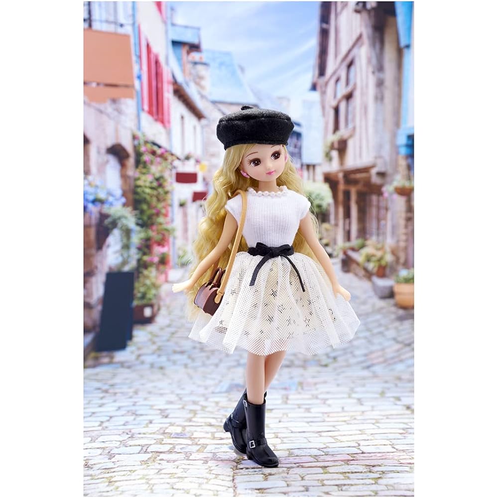 Takara Tomy Licca Doll LD-17 Mouton Mix Dress-Up Toy for Kids 3 Years and Up Safe Toy Certified