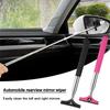New Car Rearview Mirror Wiper Telescopic Auto Mirror Squeegee Cleaner Car Cleaning Tool For Lancer ASX Mirage Pajero