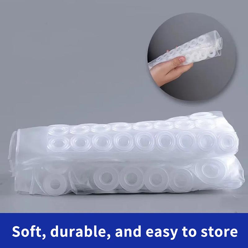 Silicone Repair Sealing Gasket Kit For Kitchen Faucets, O-Ring Seals For Leaking Faucets, 4-Point And 6-Point Gaskets.