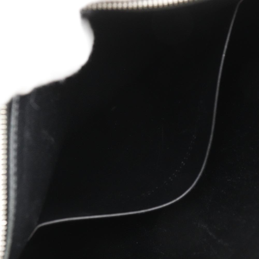 BALENCIAGA logo Clutch bag 593815 black leather unisex Used