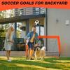 Soccer Goal – Foldable Frame Net for Kids + Youth – Indoor + Outdoor Soccer Goal with Carry Bag – Easy Setup – Multiple Sizes for Practice & Games