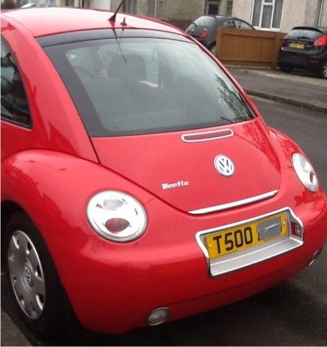 Vw New Beetle Listwa Chrom Chromowana Klapa Tuning