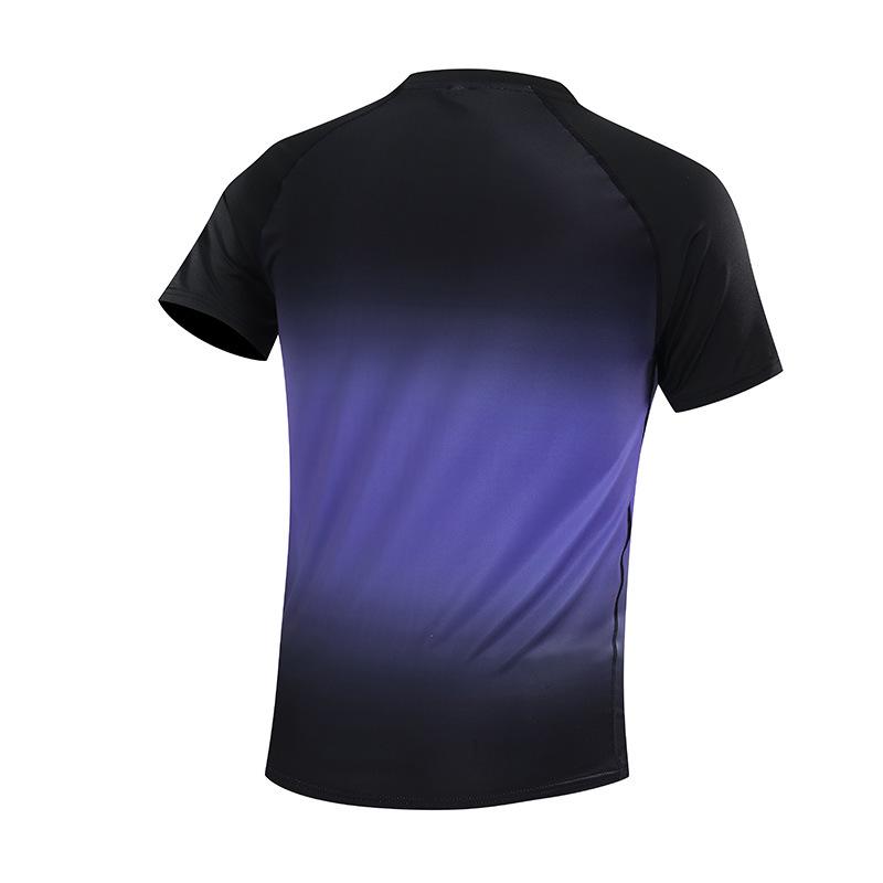Men's Quick-Dry Tight-Fit Ice Silk Sports T-Shirt for Summer Running, Fitness, Basketball, and Cycling