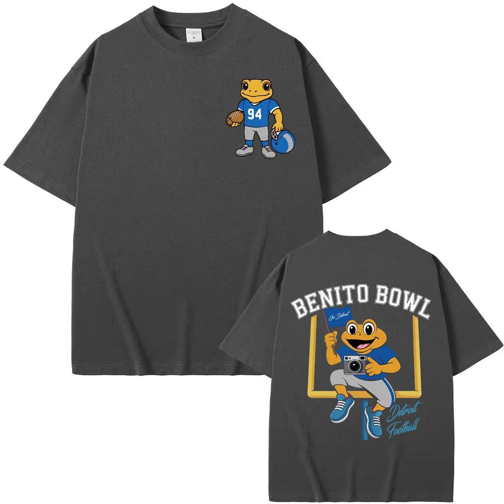 Rapper Bad Bunny Bowl Y2k 2026 Tour T-shirt Benito Bowl Clothing T Shirts Men's Women Harajuku Oversized Vintage Classic T Shirt