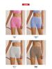 High-Waisted Yoga Shorts with White Trim - Spring/Summer Hip-Lifting Running Fitness Wear