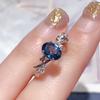 High Quality 925 Sterling Silver Natural Topaz Ring - Customizable Women's Anniversary Jewelry, Factory Direct Low Price