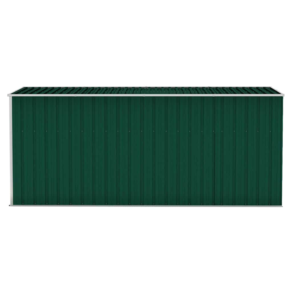 Vidaxl Garden Shed, Wall-Mounted, Green, 118X382X178 Cm