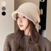 Women's Daily Knitted Plain Bucket Hat Beanie