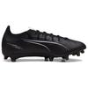 Puma Ultra Match 5 FG AG Eclipse Pack Men Sneakers Black White 107687-02