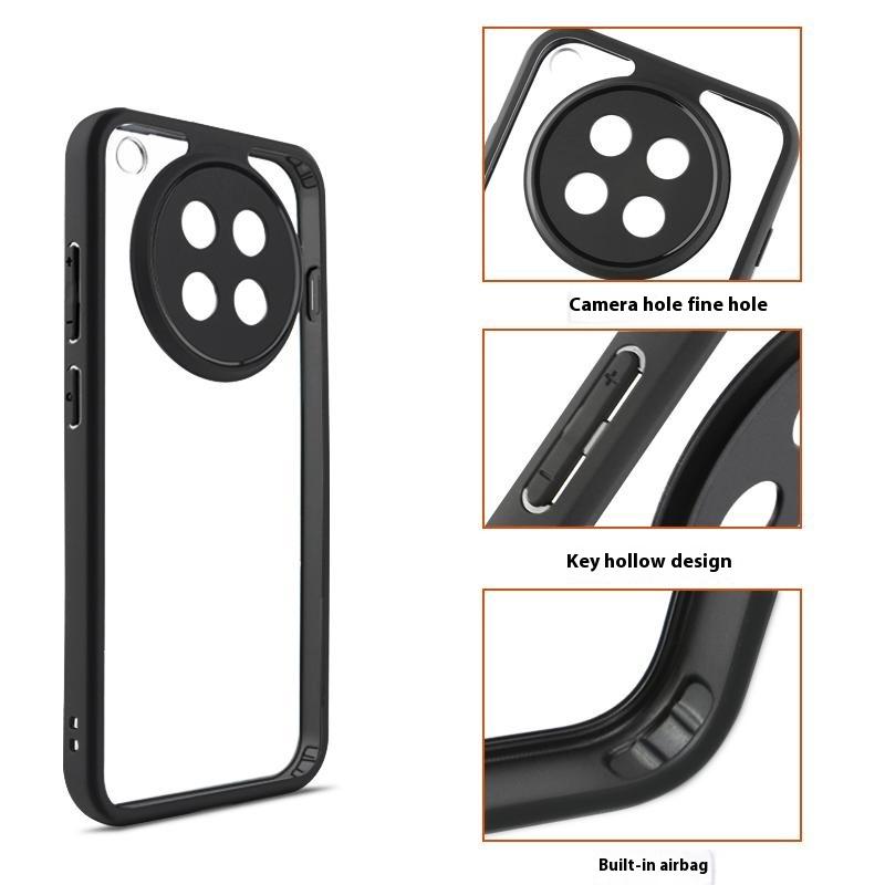 For Oppo Find X8s 5G Case Shockproof PC+TPU Clear Back Phone Cover