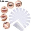 200 Pièces Bandes de Cire Dépilatoire Indolores Rapides pour Visage Corps Poils Bikini Jambes Bras Non Tissé Épilateur Bandes de Cire