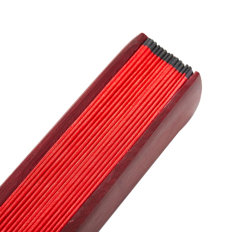 Vikbar Fläkt Hand Silke Tyg Diy Kinesisk Vikbar Fläkt Trä Bambu Antik