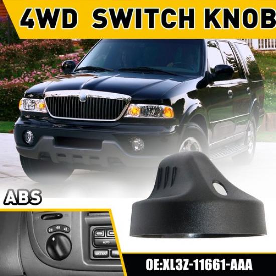 4WD 4X4 Switch Knob Black Dial For 1999-2004 Ford F-150 OE#XL3Z-11661-AAA EOA