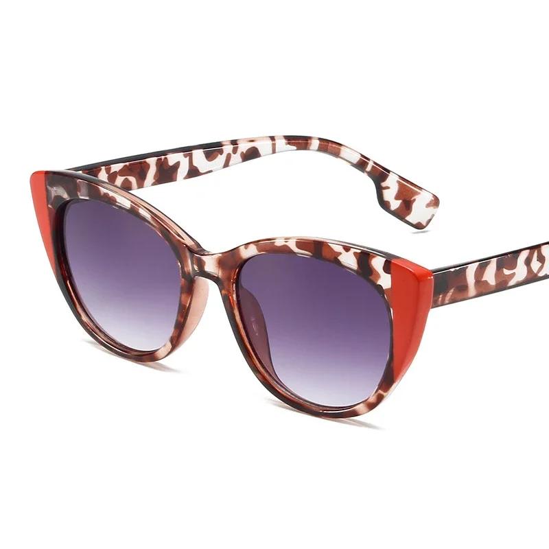 Cat Eye Sunglasses Women Men Classic Brand Mirror Stylish Sun Glasses Female Male Vintage Lens Personality Colors