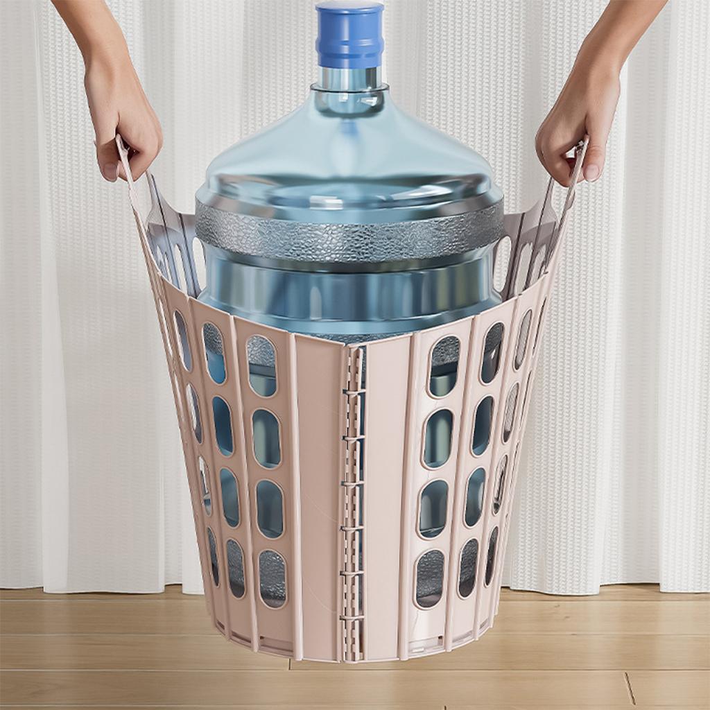 Foldable Laundry Basket with Large Capacity Storage Bathroom Storage Basket Organizer for Home Dorm Space-Saving Clothes Hamper