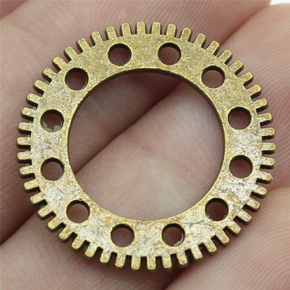 10pcs Big Size Alloy Charm Mechanical Steampunk Cogs & Gears Diy Accessories For DIY Jewelry Making