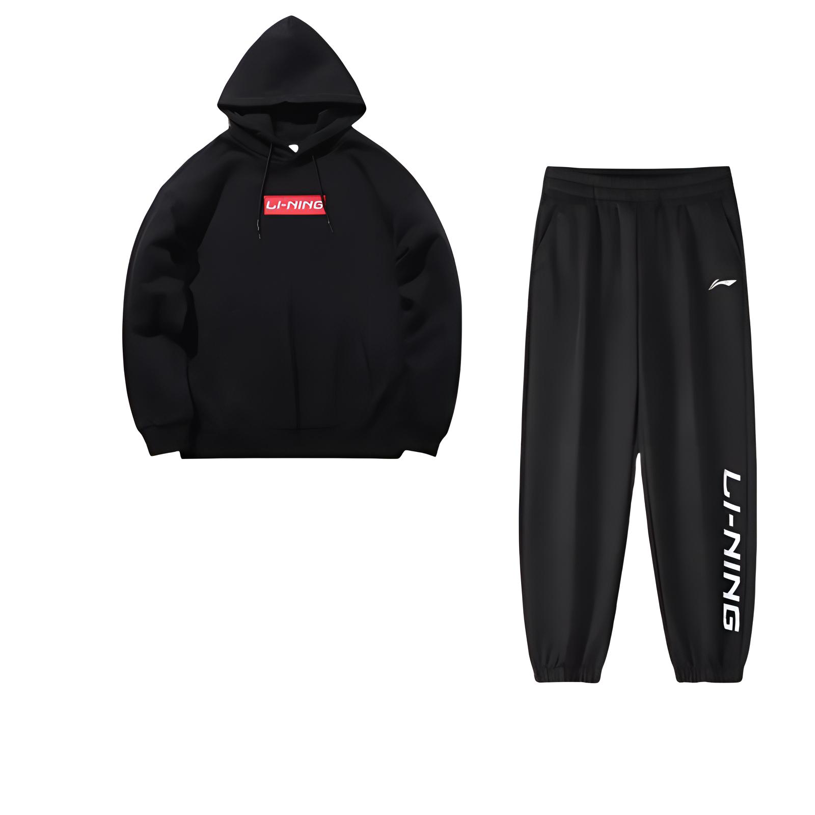 Li Ning Casual Sportswear Unisex AWDQD06-7+AYKS589-1 L