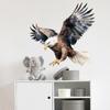 Eagle Wall Stickers for Kids Room Self-Adhesive Bald Eagle Decals for Bedroom Kindergarten Wardrobe Entrance Decor Removable Animal Wall Art Stickers