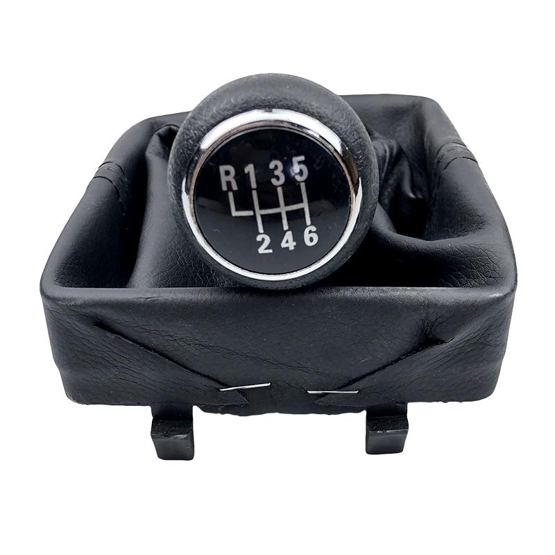 5 \ 6 Speed Car Accessories Gear Shift Lever Stick Knob Gaiter Boot Cover for Volkswagen VW Polo 9N 9N2 2002 2003 2004 2005-2009