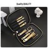 777 Black Gold Luxury 9-Piece Nail Care Set