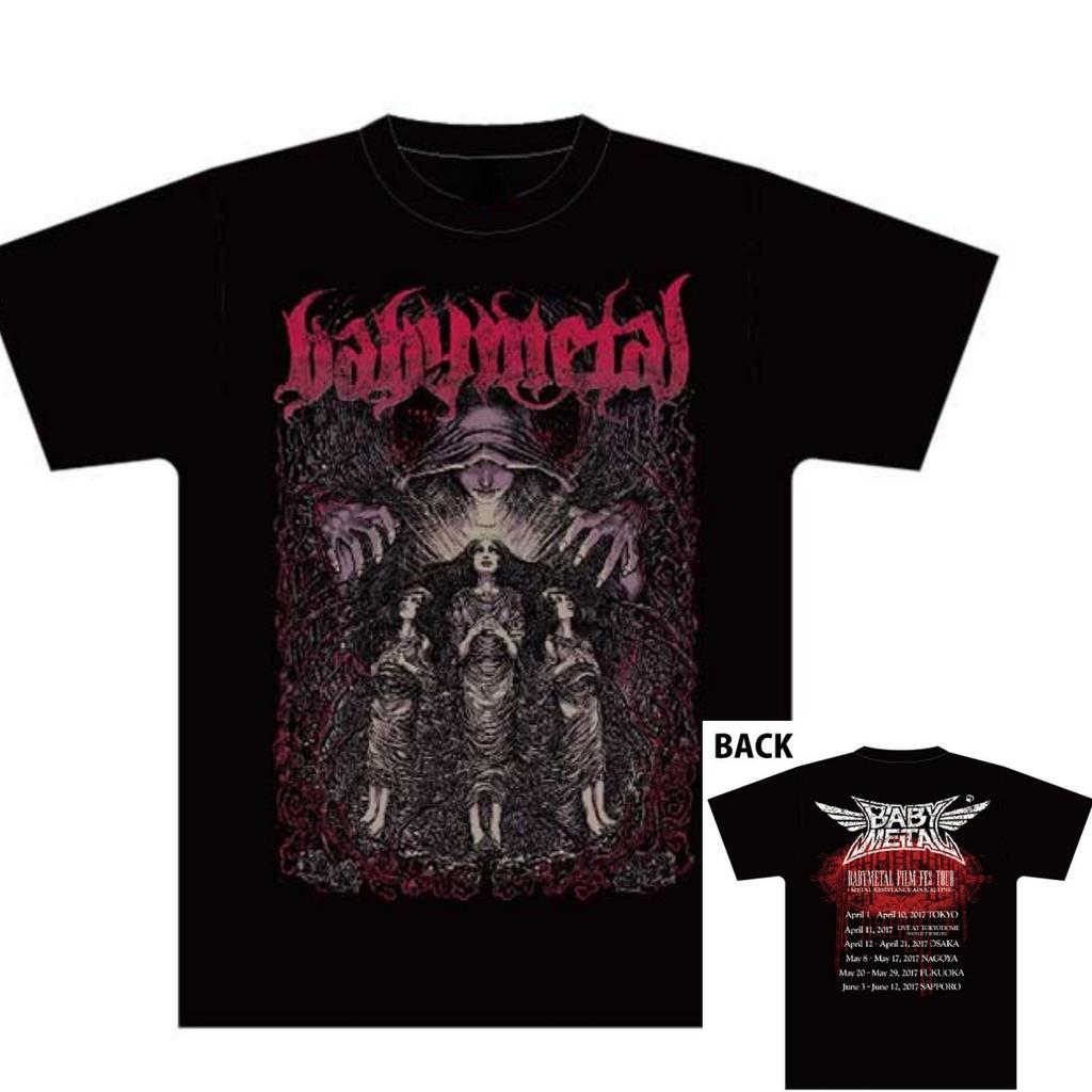 METAL SPIRITS BABYMETAL Band TShirt Cotton Graphic Tee Unisex Unisex Summer Streetwear