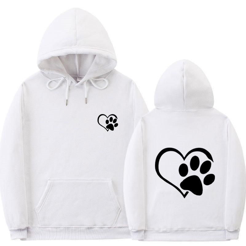 For the new men's and women's long-sleeved printed tops in 2025 choose streetwear as a couple's hoodie for autumn and winter