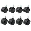 1.5 Inch 40mm Nylon Caster Wheels Caster Wheels For Furniture 360 Degree Rotatory Casters Furniture Caster Wheels