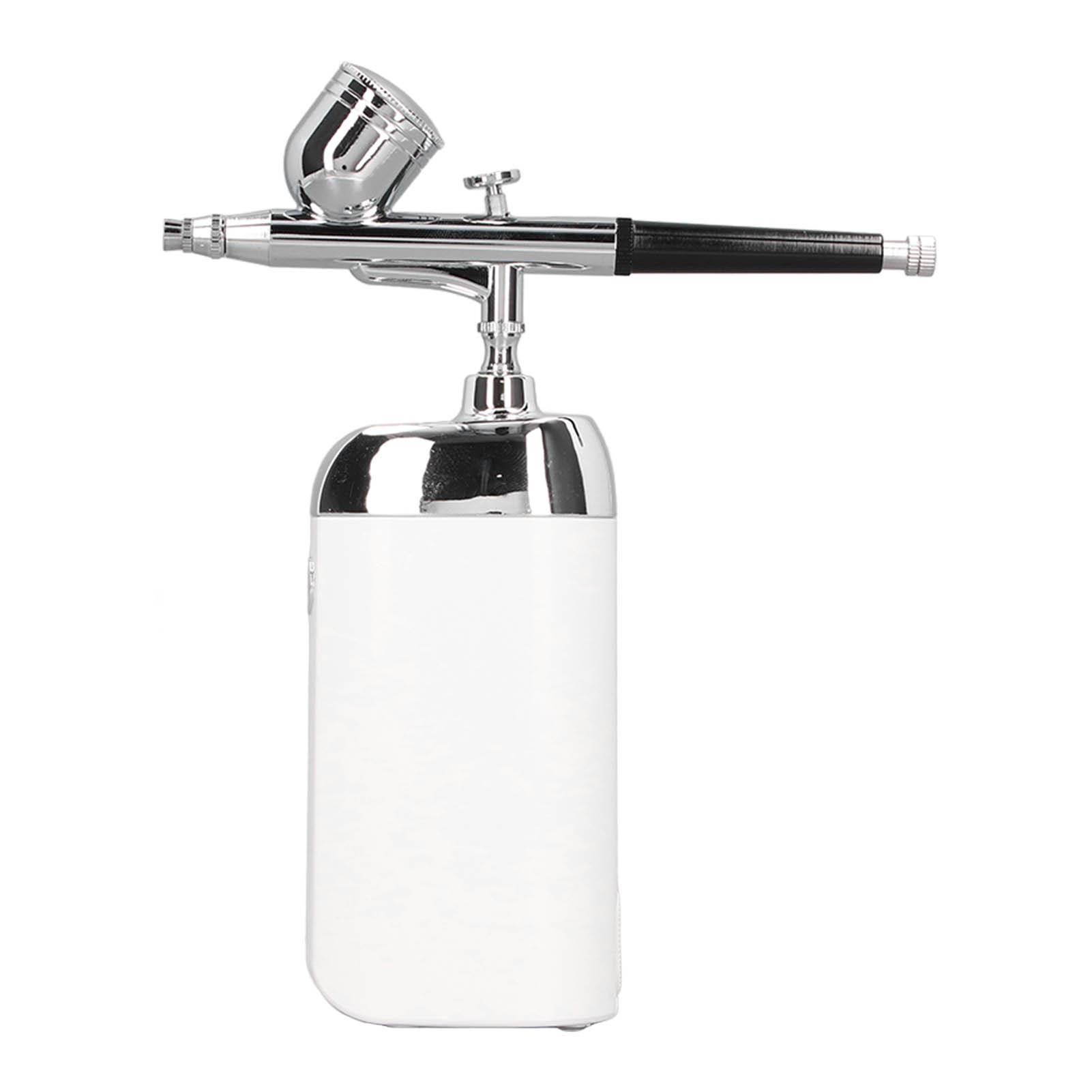 

Кислородный аэрограф для лица, беспроводной, ручной, с зарядкой через USB, распылитель тумана для лица, для торта белый