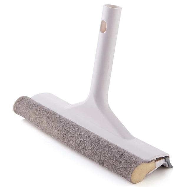 Mop Combination Cleaning Set, Broom, Wiper, Clothes Fork, Bathroom Floor Brush, Glass Cleaner, One Pole, Detachable and Washable