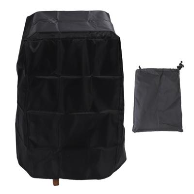 Smoker Cover 210D Oxford Cloth Dust Proof Water Proof Sun Proof Reusable Smoker Protective Cover for Outdoor