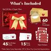 Blank Valentines Day Cards 60 Pieces Mini Romantic Heart Mini Envelopes Valentines Card Holder for Boyfriend Girlfriend Couples