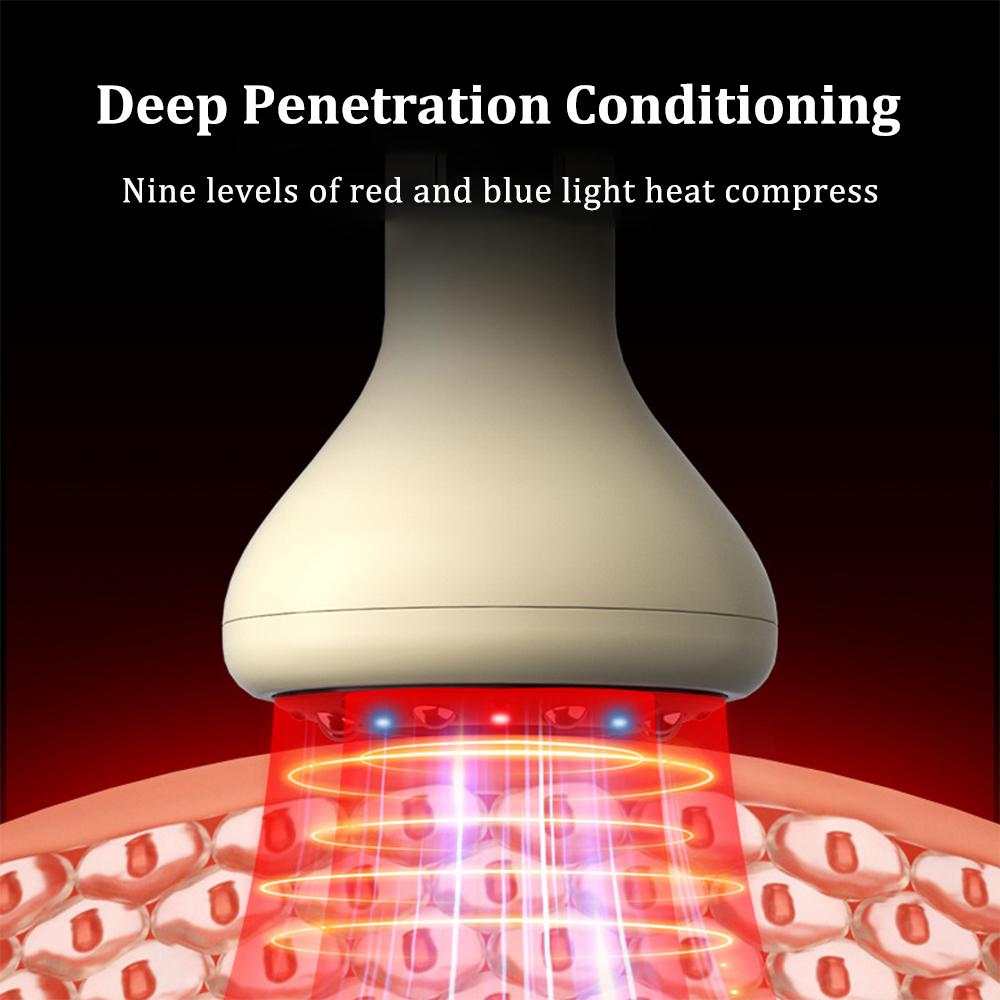 Electric Guasha Scraping Massage Cupping Home Body Massager Vacuum Cans Suction Cup Heating Fat Burner Anti-Cellulite Massager