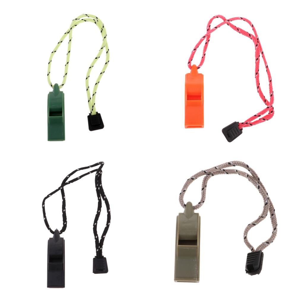 Portable Plastic High Decibel Outdoor Hiking Camping Emergency Tool
