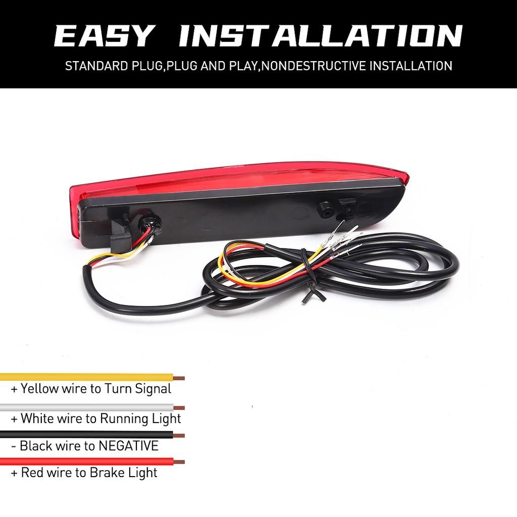 LED Heckstoßfänger Reflektorleuchten für Toyota RAV4 2006 2007 2008 2009 2010 2011 2012 Für PREVIA Alphard 2010-2012 Bremse