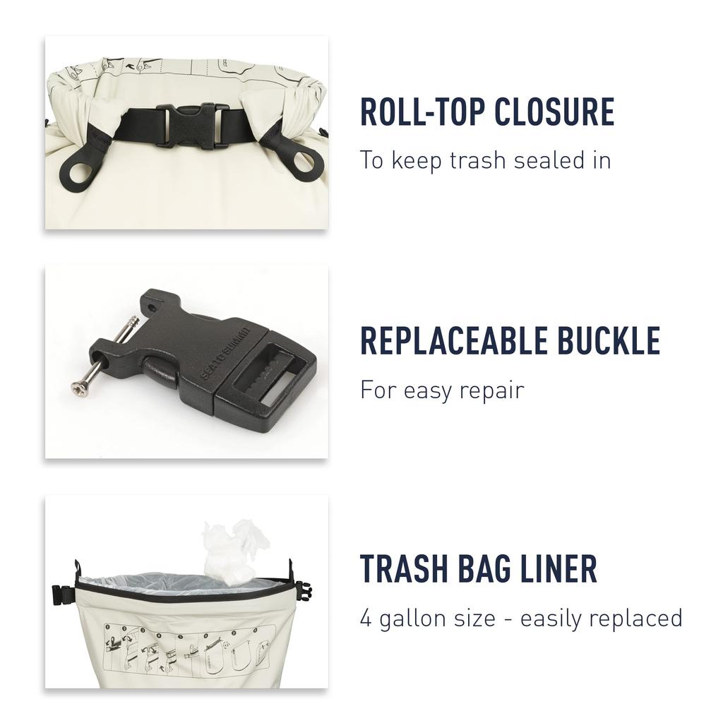 Sea to Summit Trash Dry Sack Accessoires Cuisine Small Gris 2015 Materiel Cuisine - -