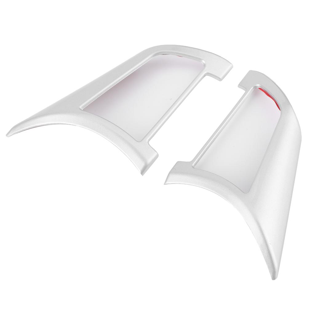 Steering Wheel Trim Cover Car Interior Decoration Fit for SylphyCelsiusSentraCelsius CelsiusX-trail(Silver )