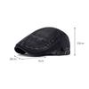 Beret Men's Spring Summer Forward Cap Retro Sun Protection Hat British Peaked Cap