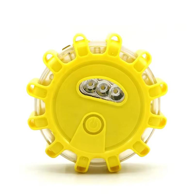 Road Usb-C Fault Emergency Rescue Warning Led Emergency Light Roadside Warning Safety Beacon Flash Disc Flare Set Magnetic Base