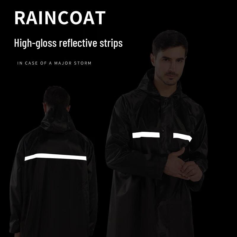 Xihe Kids  Reflective One-Piece Raincoat